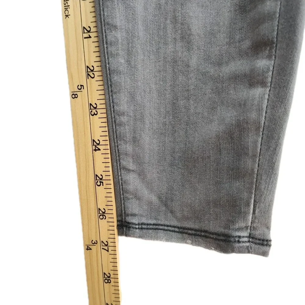 Rock & Republic Denim RX Fever Pull‎ On Jeggings, women's XS, distressed, gray